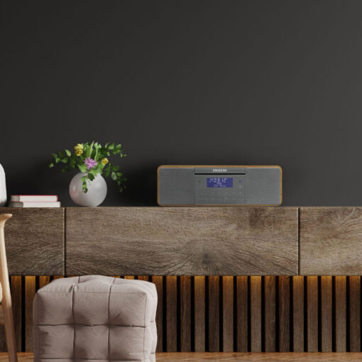 Sangean Ηχοσύστημα 2.0 DDR-47BT DDR-47BT 14W με CD / Digital Media Player και Bluetooth Καφέ - Image 6