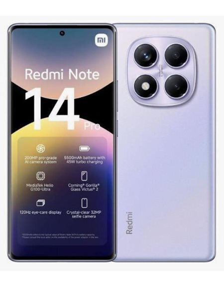 Xiaomi Redmi Note 14 Pro 4G Dual SIM (12GB/512GB) Aurora Purple