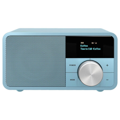 Sangean DDR-7 Επιτραπέζιο Ραδιόφωνο Επαναφορτιζόμενο DAB+ με Bluetooth Μπλε