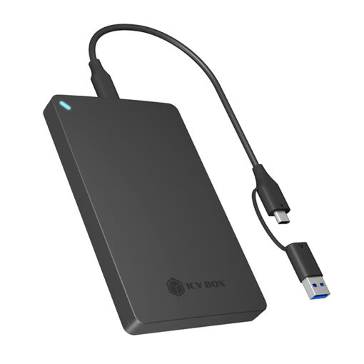 Icy Box Θήκη για Σκληρό Δίσκο 2.5" SATA III με σύνδεση SATA / USB 3.2 / Serial