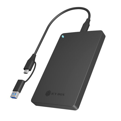 Icy Box Θήκη για Σκληρό Δίσκο 2.5" SATA III με σύνδεση SATA / USB 3.2 / Serial - Image 2