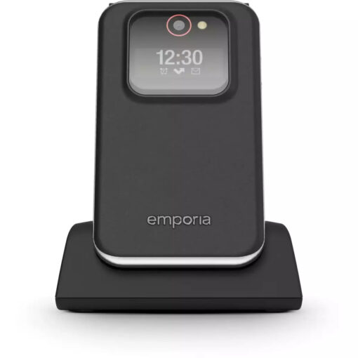 Emporia V228 Dual SIM Κινητό με Μεγάλα Κουμπιά Μαύρο - Image 5