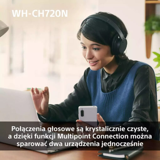 Sony WH-CH720N Bluetooth / 3.5mm / 2.5mm με 35 ώρες Λειτουργίας - Image 3