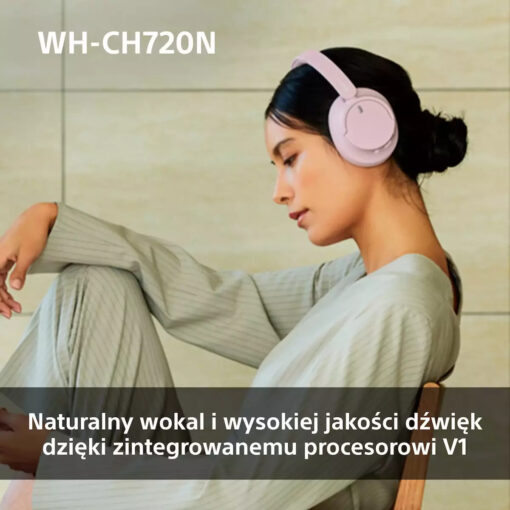 Sony WH-CH720N Bluetooth / 3.5mm / 2.5mm με 35 ώρες Λειτουργίας - Image 4