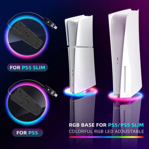 Ready2gaming Βάση Φόρτισης για 2 χειριστήρια PS5 Μαύρη - Image 5