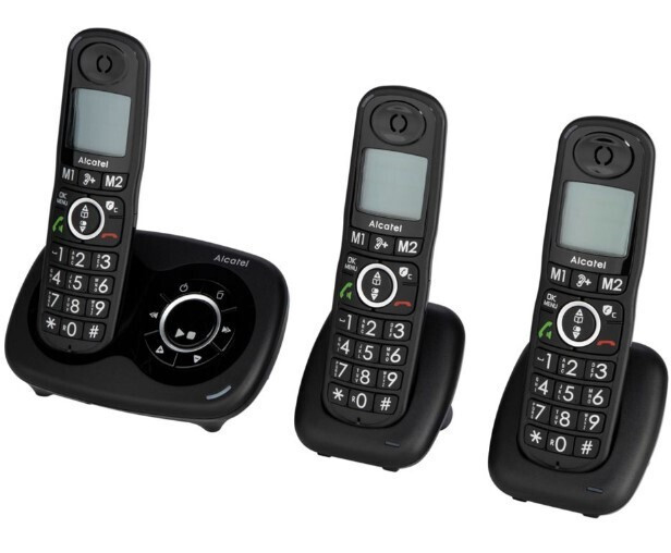 Alcatel XL595B Trio Μαύρο