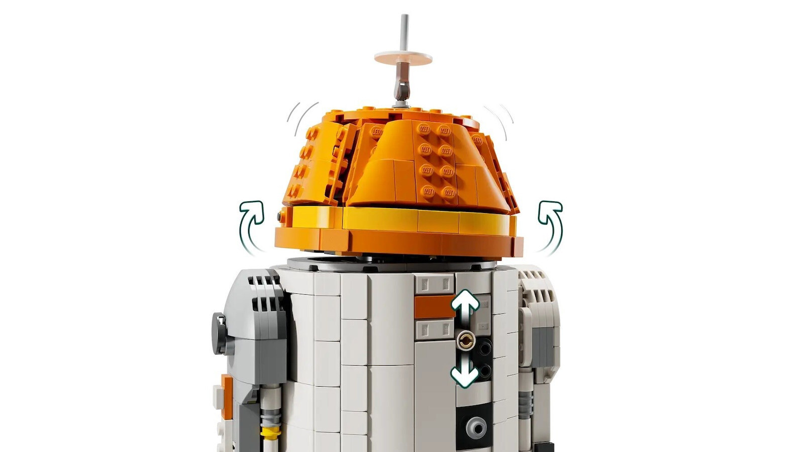 Lego Star Wars Chopper (C1-10P) Astromech Droid για 10+ Ετών 1039τμχ - Image 4