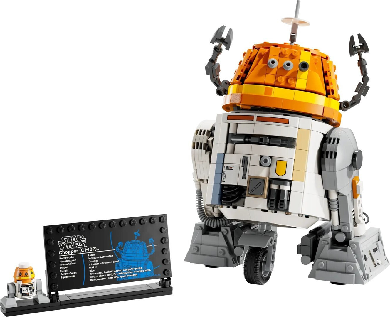 Lego Star Wars Chopper (C1-10P) Astromech Droid για 10+ Ετών 1039τμχ - Image 5