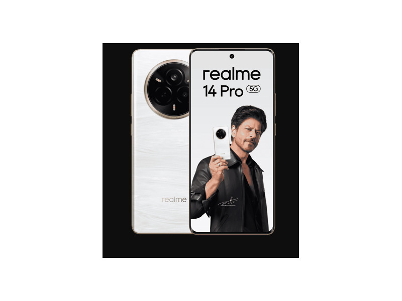 Realme 14 Pro+ 5G Dual SIM (12/512GB) Pearl White - Image 5