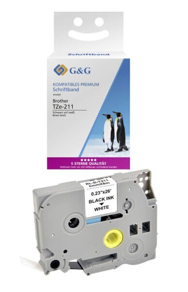 G&G Ταινία Ετικετογράφου 8m x 6mm