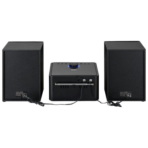 Reflexion Ηχοσύστημα 2.0 HIF79FM 32W με CD Player και Bluetooth Μαύρο - Image 4