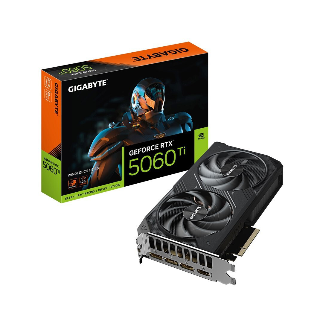 Gigabyte GeForce RTX 5060 Ti 8GB Windforce OC