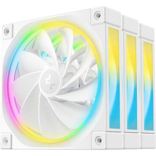 Deepcool FL12R WH Case Fan 120mm 3τμχ Λευκό