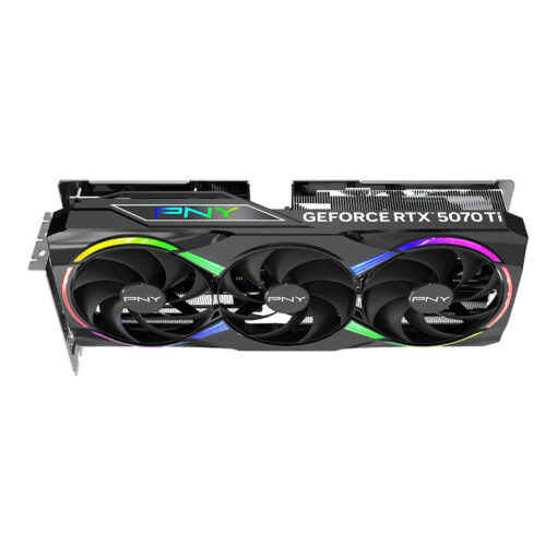 PNY GeForce RTX 5070 Ti 16GB ARGB Overclocked Triple Fan Plus - Image 5