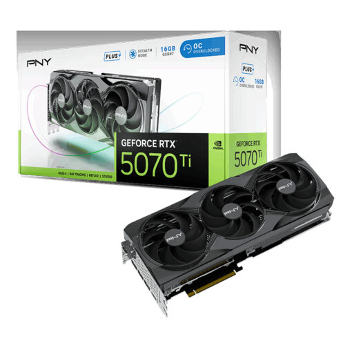PNY GeForce RTX 5070 Ti 16GB Overclocked Triple Fan Plus