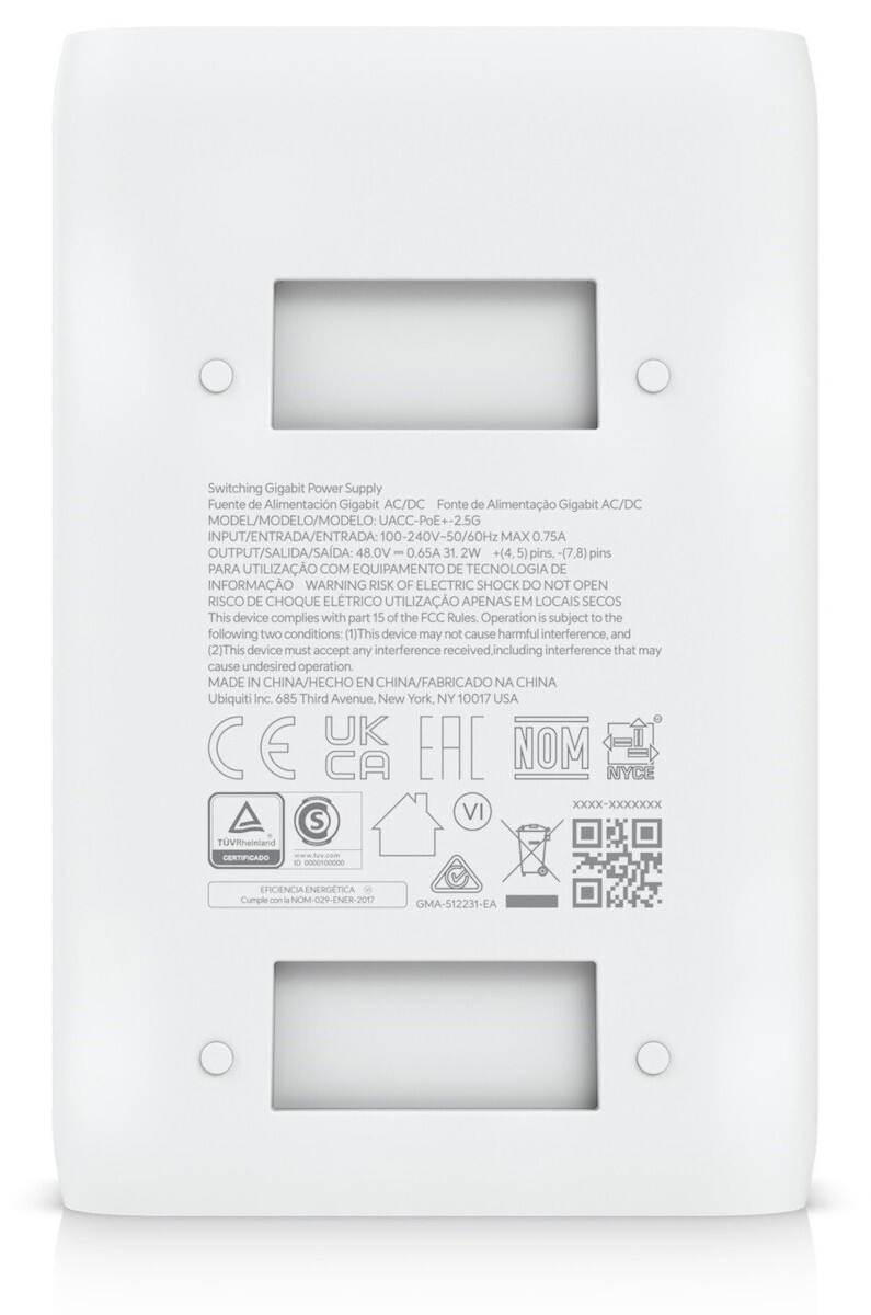 Ubiquiti UACC-POE+-2.5G PoE+ Injector - Image 5