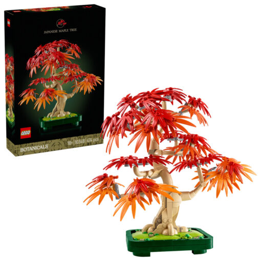 Lego Botanical Collection Japanese Red Maple Bonsai Tree για 18+ Ετών 474τμχ