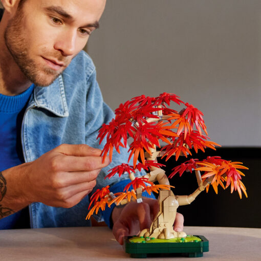 Lego Botanical Collection Japanese Red Maple Bonsai Tree για 18+ Ετών 474τμχ - Image 4