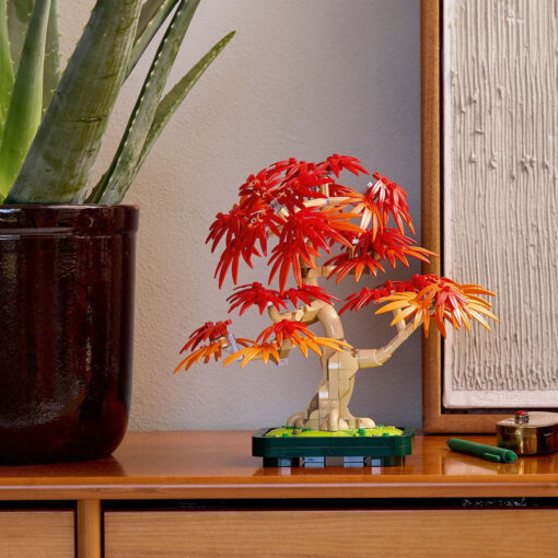 Lego Botanical Collection Japanese Red Maple Bonsai Tree για 18+ Ετών 474τμχ - Image 5