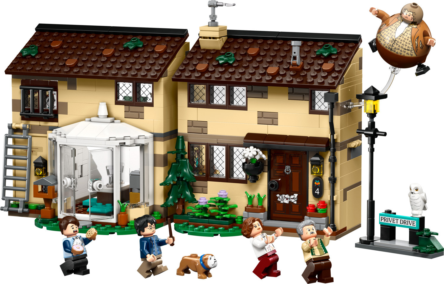 Lego Harry Potter Privet Drive: Aunt Marge's Visit για 8+ Ετών 639τμχ - Image 2