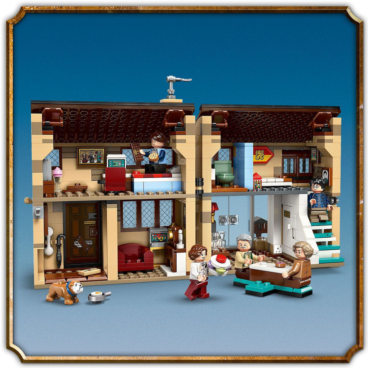 Lego Harry Potter Privet Drive: Aunt Marge's Visit για 8+ Ετών 639τμχ - Image 4