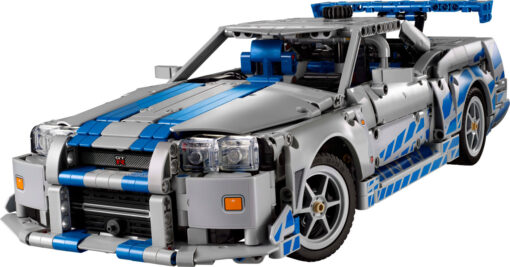 Lego Technic 2 Fast 2 Furious Nissan Skyline GT-R (R34) Car για 18+ Ετών 1.410τμχ - Image 2