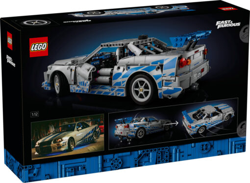 Lego Technic 2 Fast 2 Furious Nissan Skyline GT-R (R34) Car για 18+ Ετών 1.410τμχ - Image 3