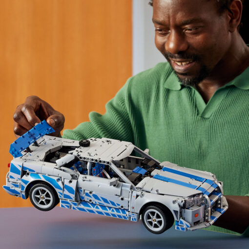 Lego Technic 2 Fast 2 Furious Nissan Skyline GT-R (R34) Car για 18+ Ετών 1.410τμχ - Image 6