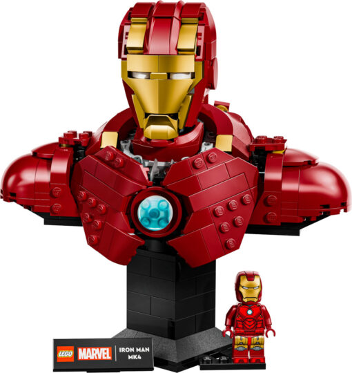 Lego Marvel Iron Man MK4 Bust για 18+ Ετών 436τμχ - Image 2