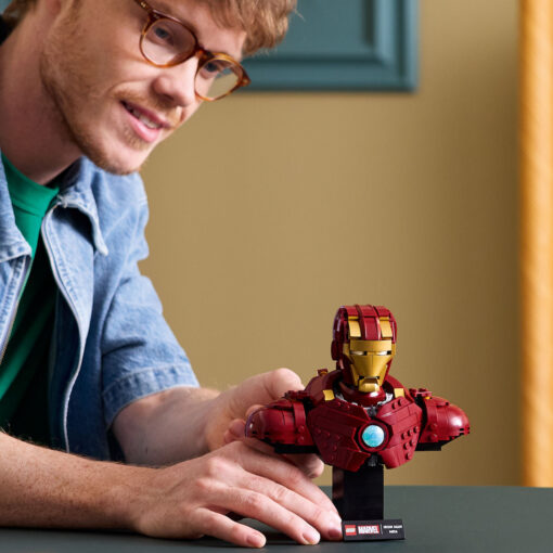 Lego Marvel Iron Man MK4 Bust για 18+ Ετών 436τμχ - Image 3