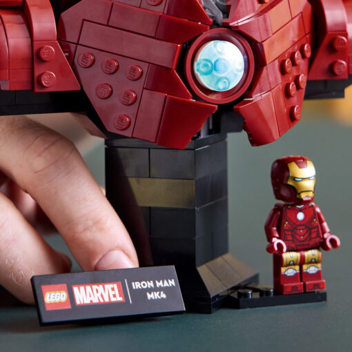 Lego Marvel Iron Man MK4 Bust για 18+ Ετών 436τμχ - Image 5