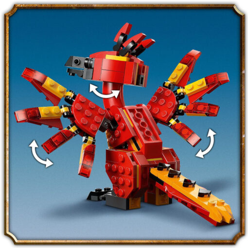 Lego Harry Potter Fawkes: Dumbledore's Phoenix για 8+ Ετών 299τμχ - Image 3