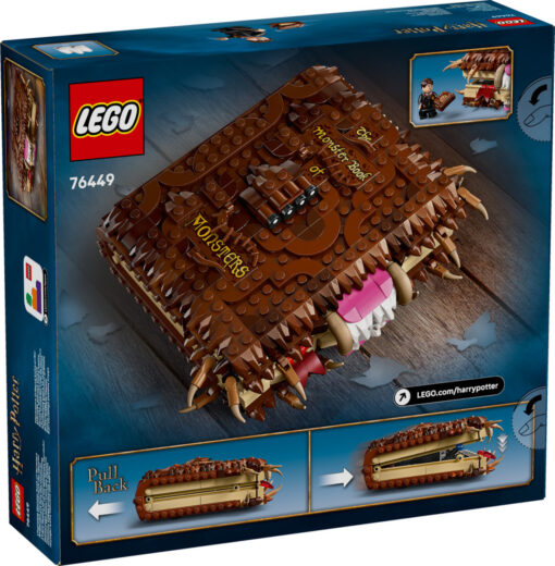 Lego Harry Potter Chomping Monster Book of Monsters για 9+ Ετών 518τμχ - Image 4