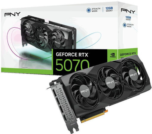 PNY GeForce RTX 5070 12GB OC Triple Fan - Image 3