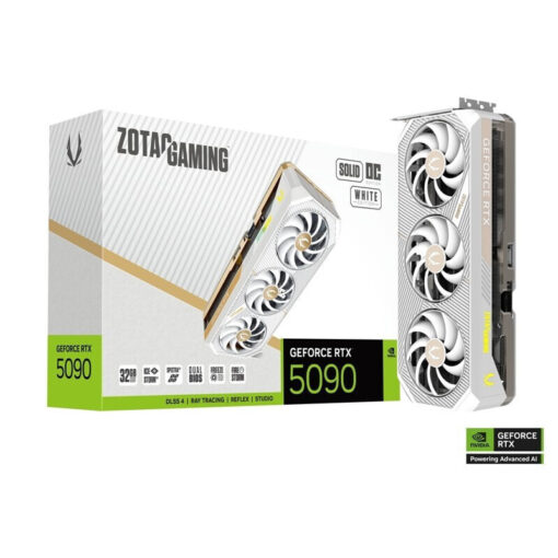 Zotac GeForce RTX 5090 32GB SOLID OC White Edition