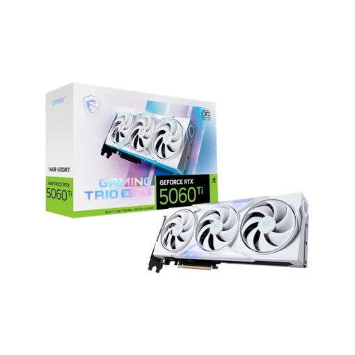 MSI GeForce RTX 5060 Ti 16GB Gaming Trio OC White