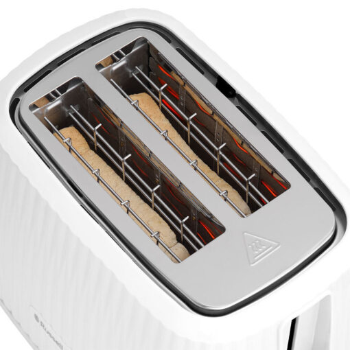 Russell Hobbs Φρυγανιέρα 2 Θέσεων 800W Λευκή - Image 5