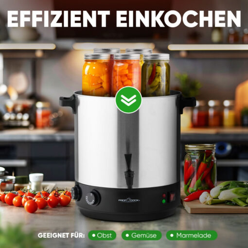 Profi Cook Θερμομάγειρας με Χωρητικότητα 1lt Ασημί - Image 5