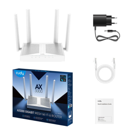 Cudy WR3000E Ασύρματο Router - Image 3