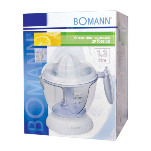 Bomann ZP 1092 Ηλεκτρικός Στίφτης 40W με Χωρητικότητα 1.2lt Λευκός - Image 2