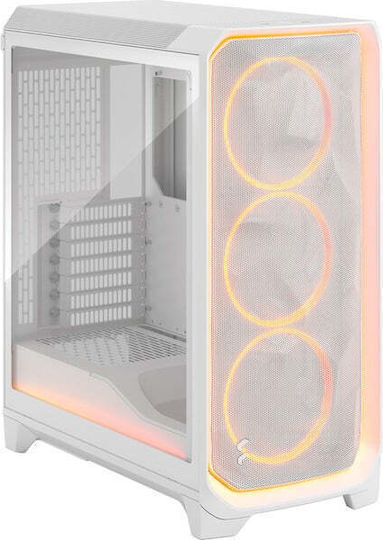 Fractal Design Ambience Pro RGB White TG Clear Tint Gaming Midi Tower με Πλαϊνό Παράθυρο - Image 5