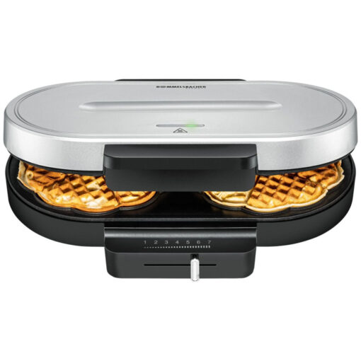 Rommelsbacher WA 1250 Βαφλιέρα 2 Θέσεων σε Σχήμα Καρδιά 1250W - Image 3