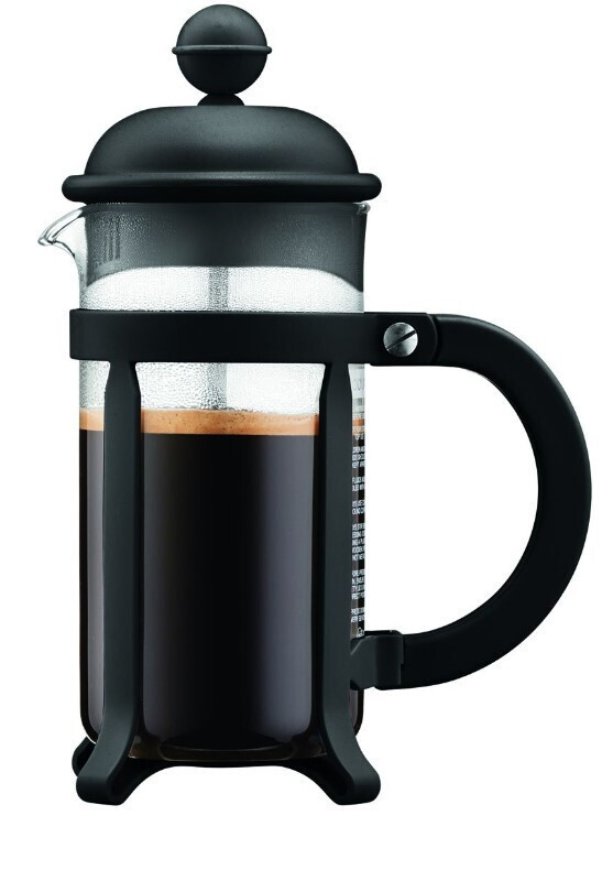 Bodum JAVA Caffettiera Black Καφετιέρα Γαλλικού Χειρός Ανοξείδωτη Μαύρη 350ml