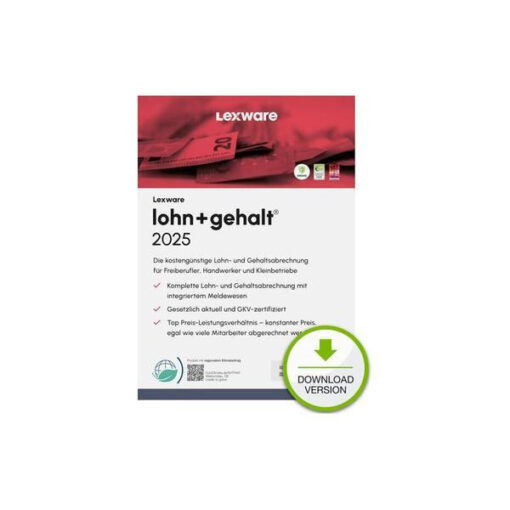 Lexware Esd Wage+salary 2025 Download Annual Version 365-t