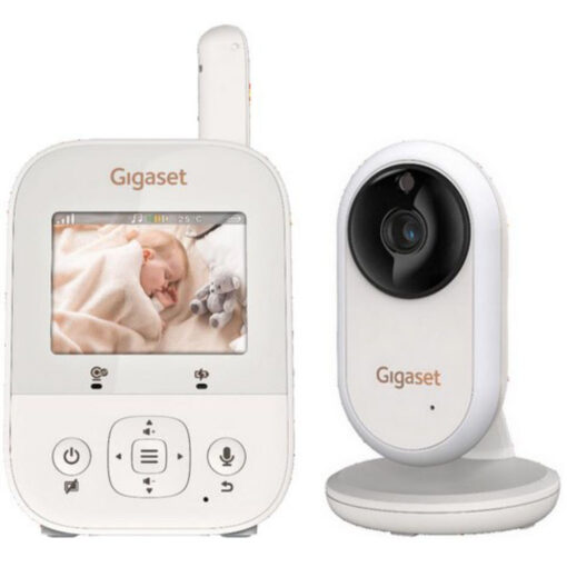 Gigaset Baby 300 Ενδοεπικοινωνία Μωρού με Κάμερα & Οθόνη 2.8" , Αμφίδρομη Επικοινωνία & Νανουρίσματα