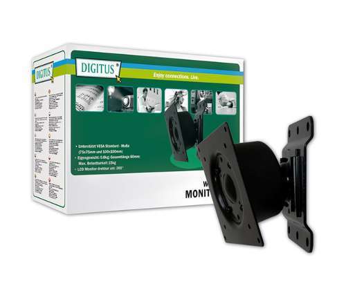 Digitus DA-90307 DA-90307 Βάση Τηλεόρασης Τοίχου έως 15kg - Image 2