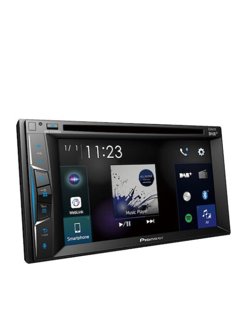 Pioneer Ηχοσύστημα 2 DIN με Bluetooth, USB, GPS
