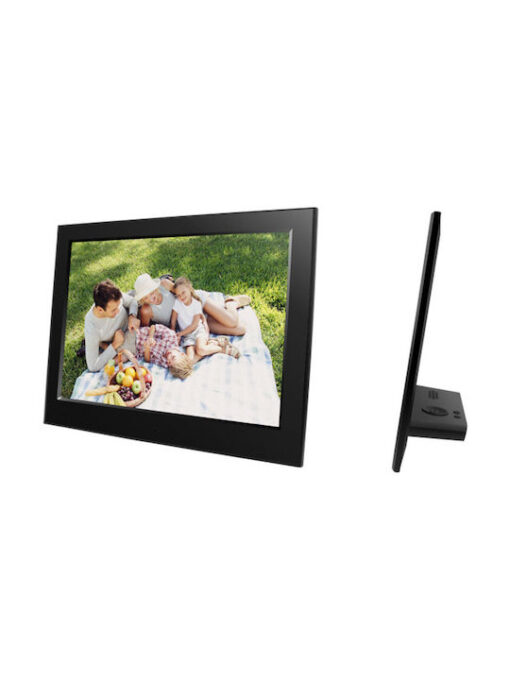Braun Phototechnik DigiFrame 10 slim Ψηφιακή Κορνίζα LED 10.1" Ανάλυσης 1024x600 Μαύρη
