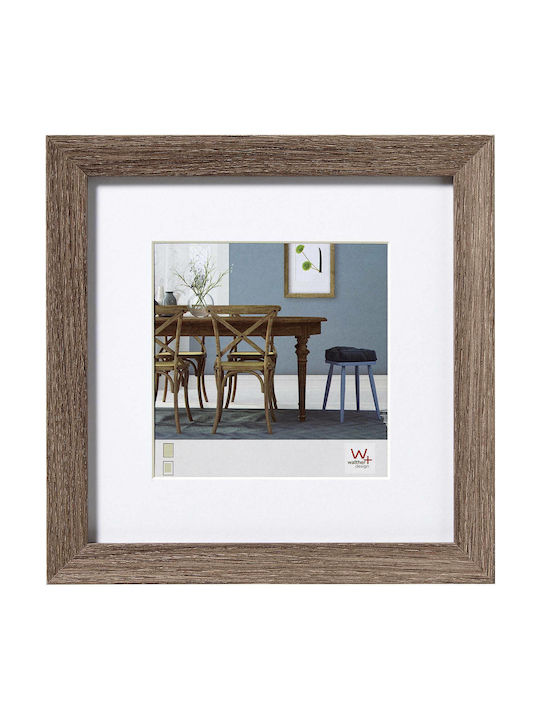 Walther Κορνίζα Ξύλινη Fiorito nut tree 30x30cm