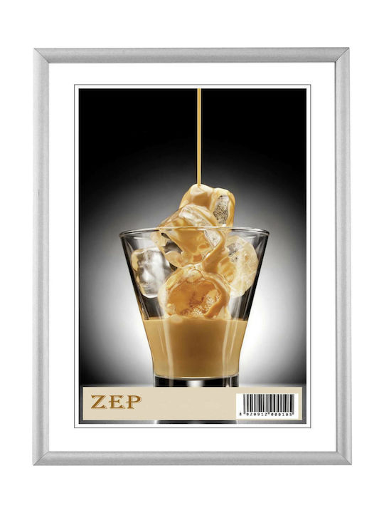 ZEP Κορνίζα Μεταλλική 13x18cm με Ασημί Πλαίσιο